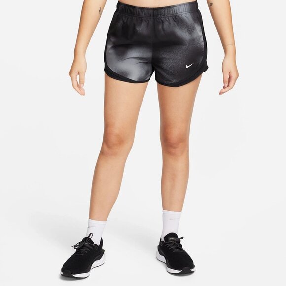 Nike Women's Dri-FIT Tempo Printed Running Shorts - Picture 1 of 10